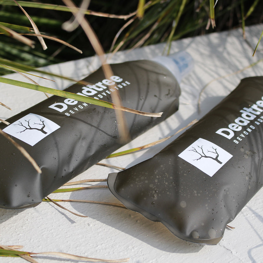 Deadtree Foldable Soft Flask Bottle 500ml (2 Pack)