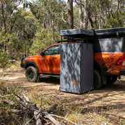 San Hima Awning Shower Tent Fold-Out Instant Ensuite Built-in LED