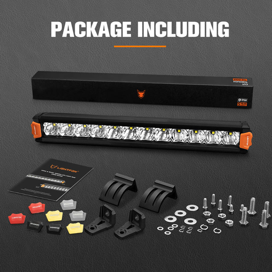 Lightfox 14" Single Row LED Light Bar (LF-LB-14SR