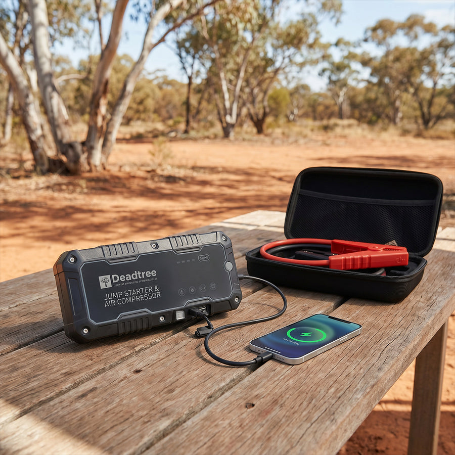 Deadtree Car Battery Booster Pack (4 in 1)