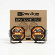 Deadtree Apex 4" Fog Lights Pair with DRL (ALO-W-4-R12T3)