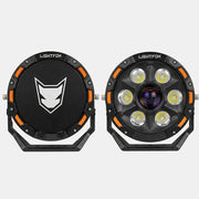 Lightfox 9" LASER LED Driving Spot Light (LF-DL-9LAS*2)