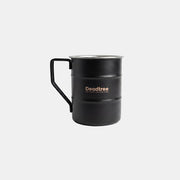 Deadtree Stainless Steel Bushmug 450ml  (Black)