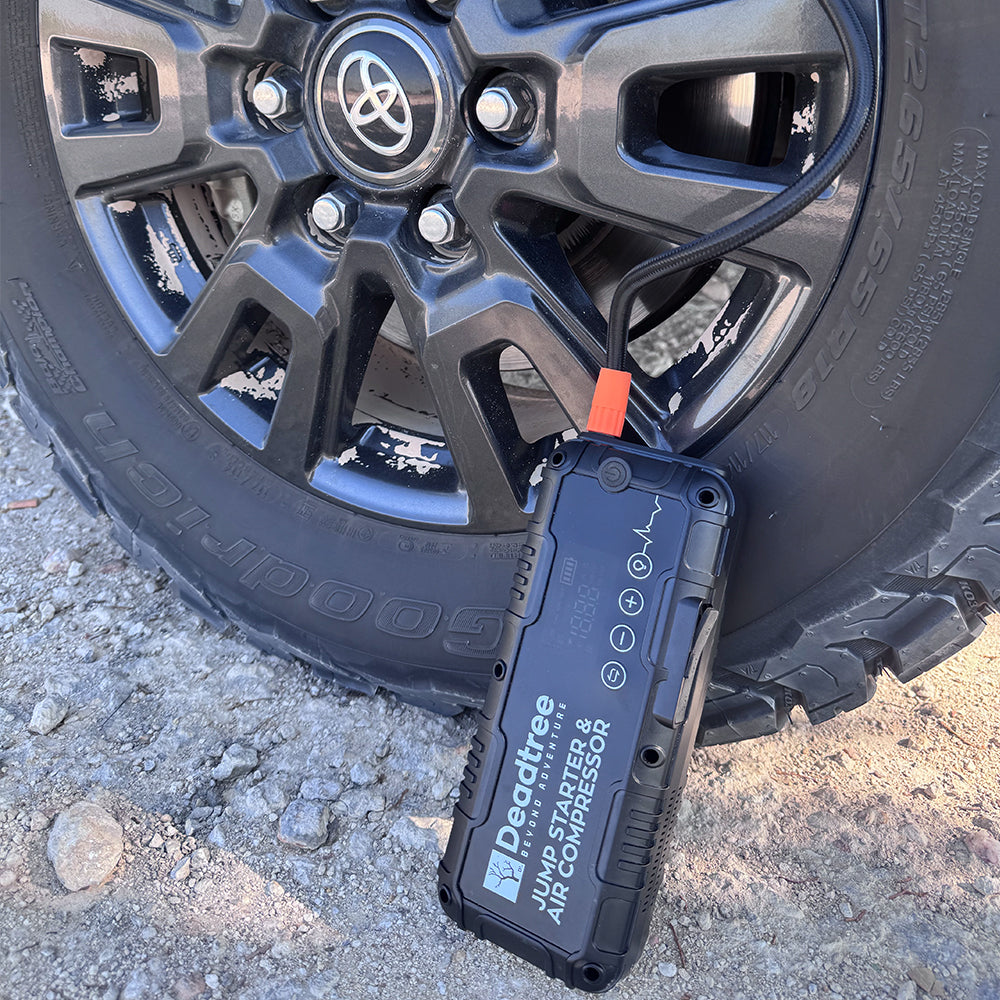 Deadtree Car Battery Booster Pack (4 in 1)