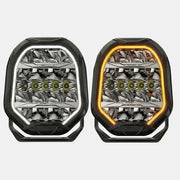 Deadtree 9 inch Pathfinder Spotlights with DRL (ALO-P-R-9-R11Y-AW)