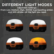 San Hima Dual Colour Magnetic LED Lights (4 Piece)
