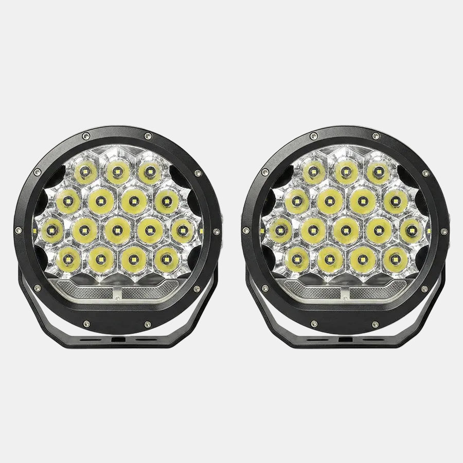 Deadtree 4x4 Spotlight Set 7 Inch with DRL (D-001)