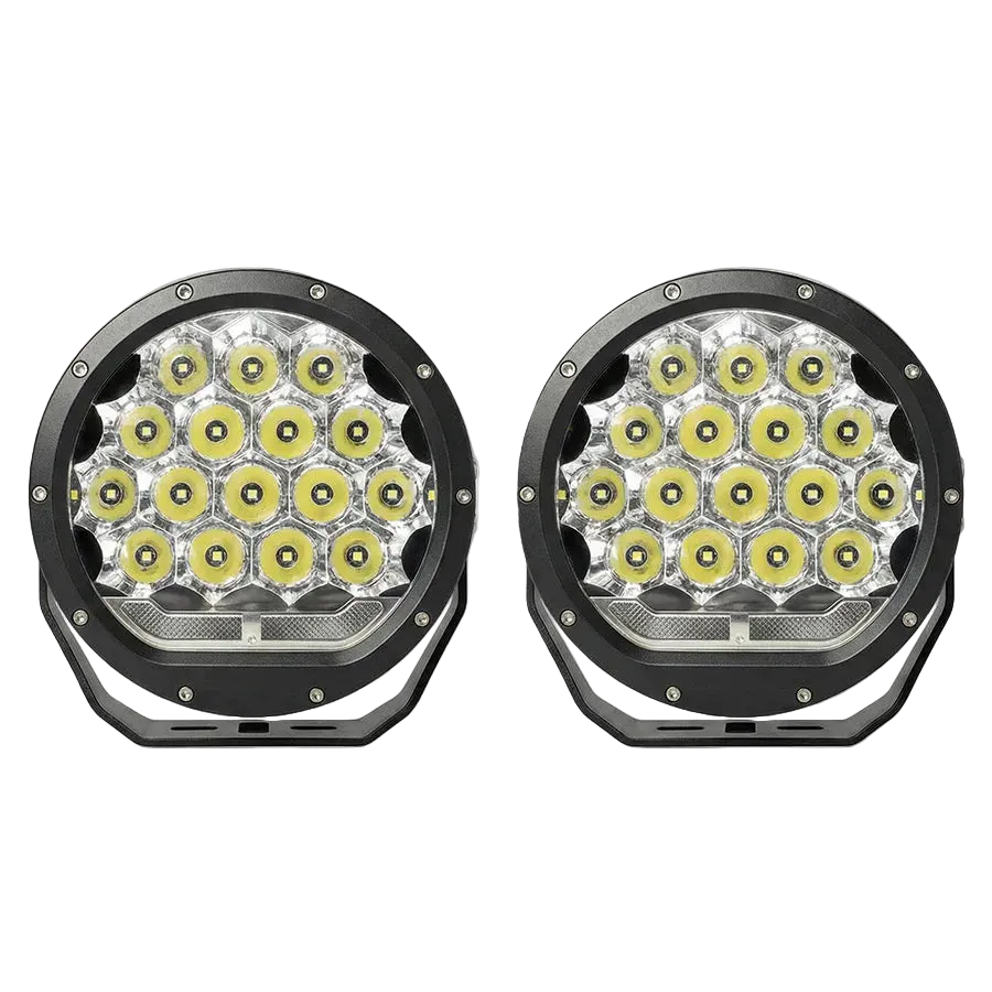 Deadtree 4x4 Spotlight Set 7 Inch with DRL (D-001)