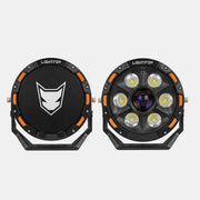 Lightfox 7" LASER LED Driving Spot Light (LF-DL-7LAS*2)