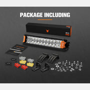 Lightfox 12" Double Row LED Light Bar (LF-LB-12DR)