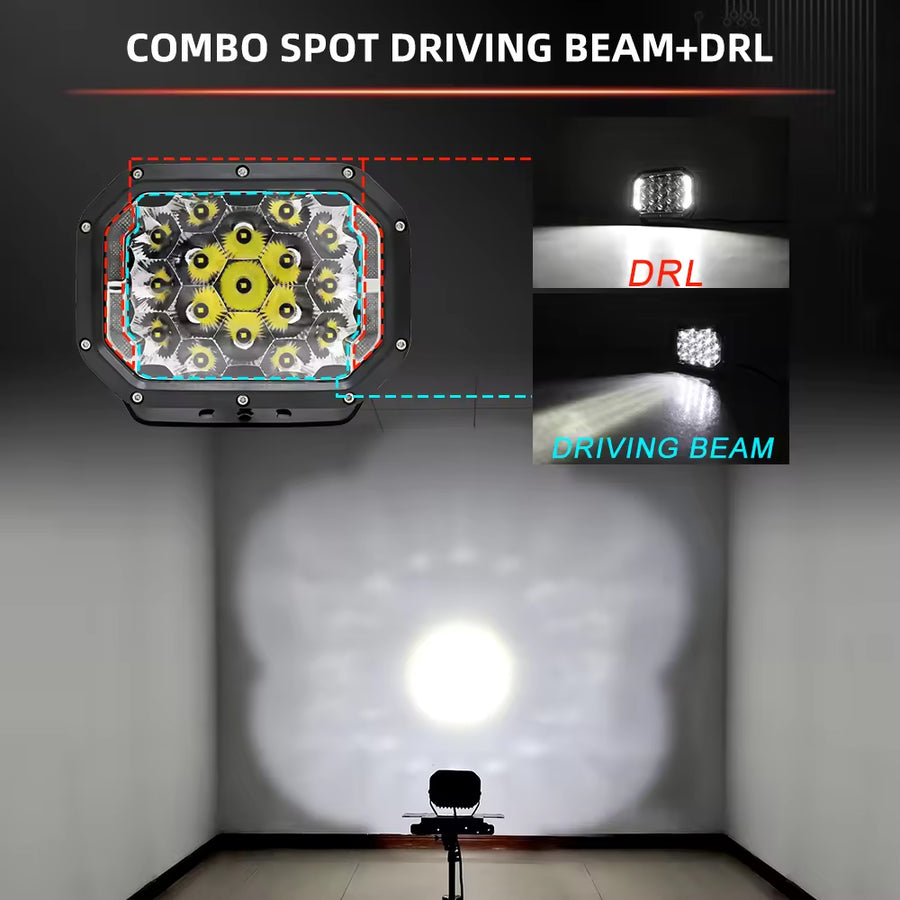 Deadtree 4x4 LED Spotlight Set (D947)