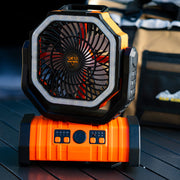 San Hima 20000 mAh Portable LED Camping Fan with Powerbank