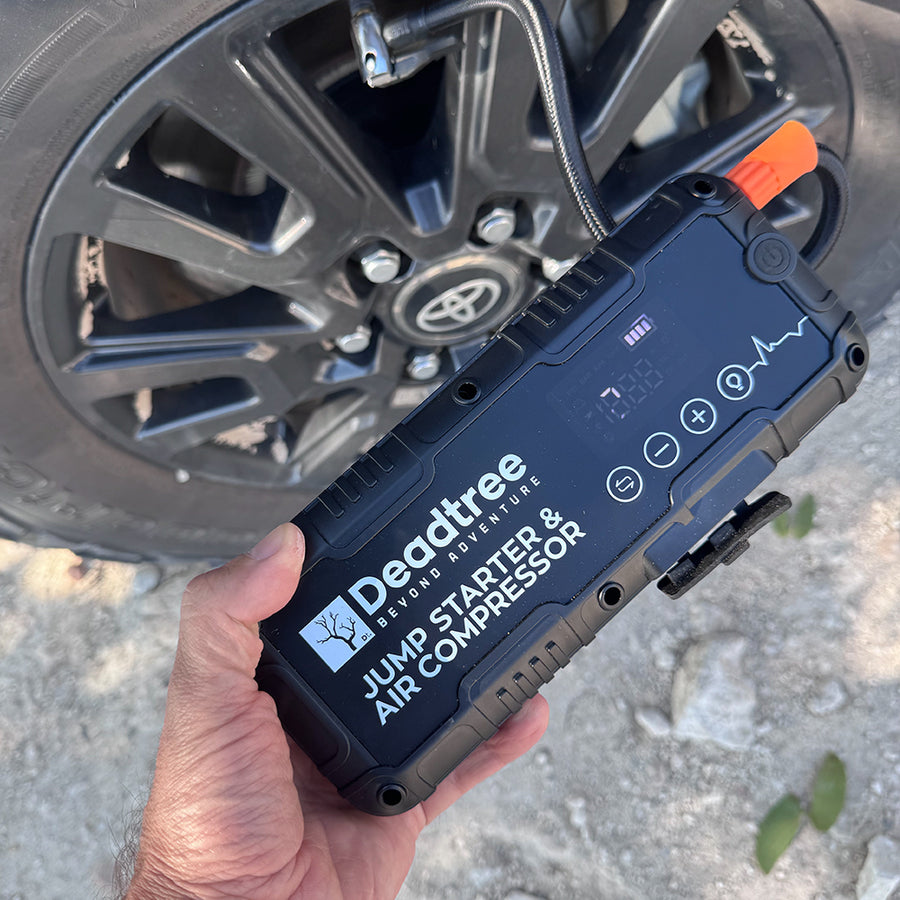 Deadtree Car Battery Booster Pack (4 in 1)