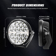Deadtree 7" LED 4x4 Spotlights (JG-5064)