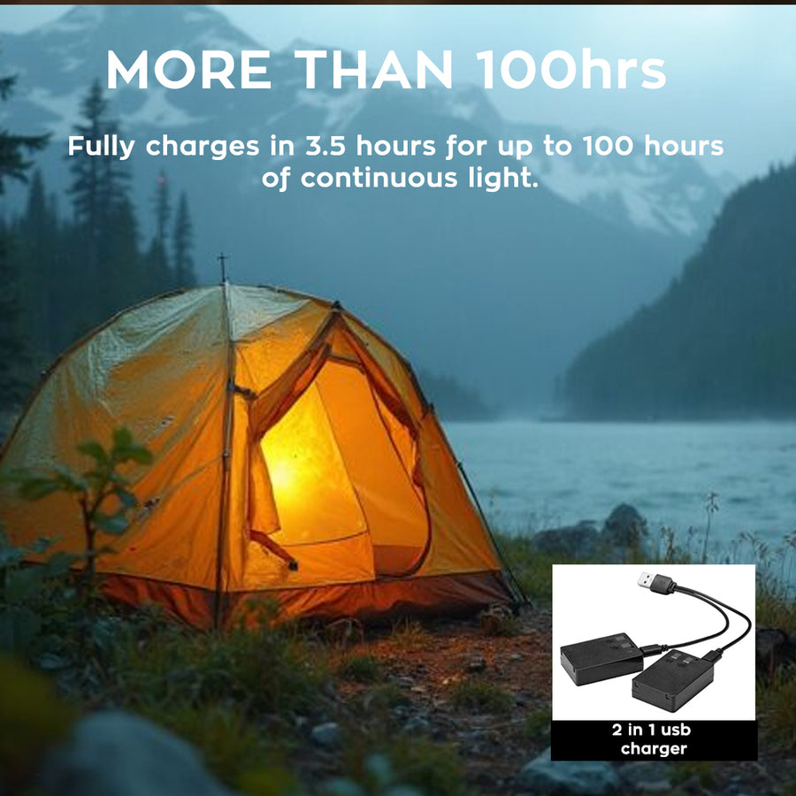 San Hima Dual Colour Magnetic LED Lights (4 Piece)