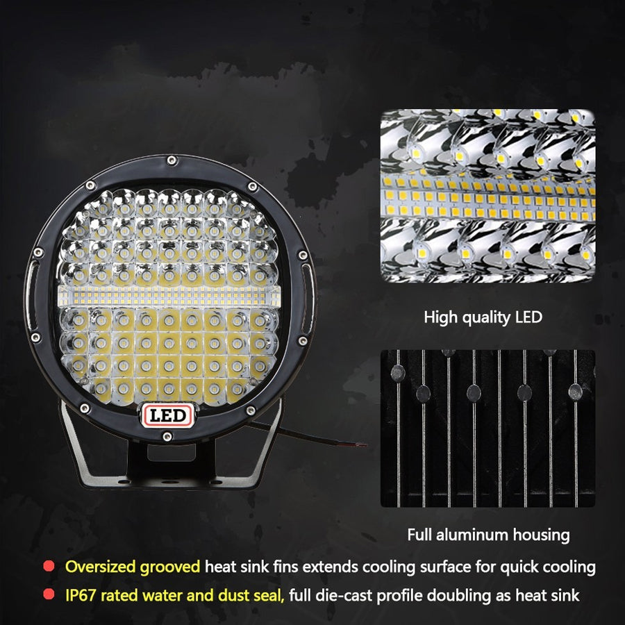 Deadtree 9" LED 4x4 Spotlights (903H)