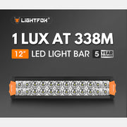 Lightfox 12" Double Row LED Light Bar (LF-LB-12DR)