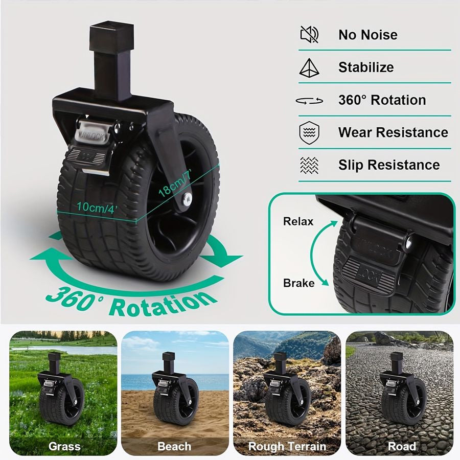 Deadtree Rover Foldable Heavy Duty Outdoor Wagon Trolley