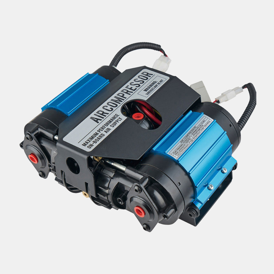 On-Board High Performance High Volt 12V Twin Compressor