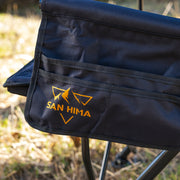 San Hima Folding Camping Chair Thick Padding Recliner