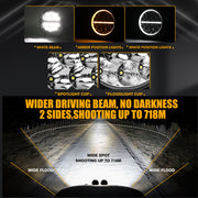 Deadtree 7" LED 4x4 Spotlights (D-065)