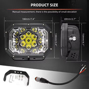 Deadtree 4x4 LED Spotlight Set (D947)