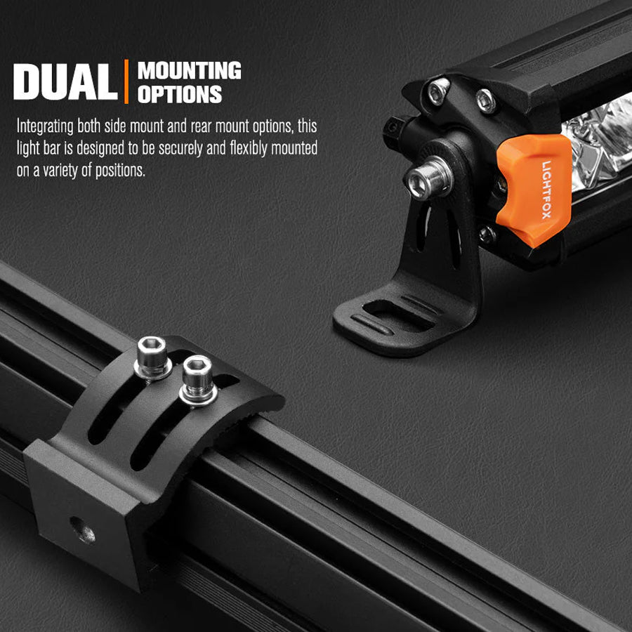 Lightfox 2x8'' Single Row LED Light Bar (LF-LB-8SR)