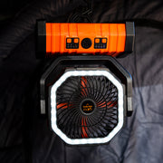 San Hima 20000 mAh Portable LED Camping Fan with Powerbank