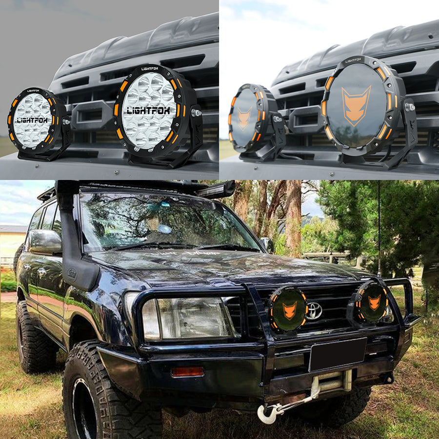 Lightfox 7" LED Driving Spot Light (DL-LED3-LF-UFA*2)