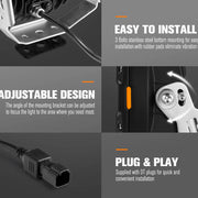 Lightfox 7" LED Driving Spot Light (DL-LED3-LF-UFA*2)