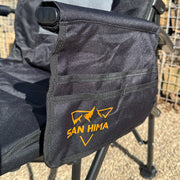 San Hima Folding Camping Chair Thick Padding Recliner