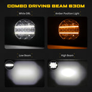 Deadtree 9" LED 4x4 Spotlights (D090-C9)