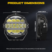 Deadtree 7'' LED 4x4 Spotlights (D090-C)