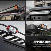 Lightfox 2x8'' Single Row LED Light Bar (LF-LB-8SR)