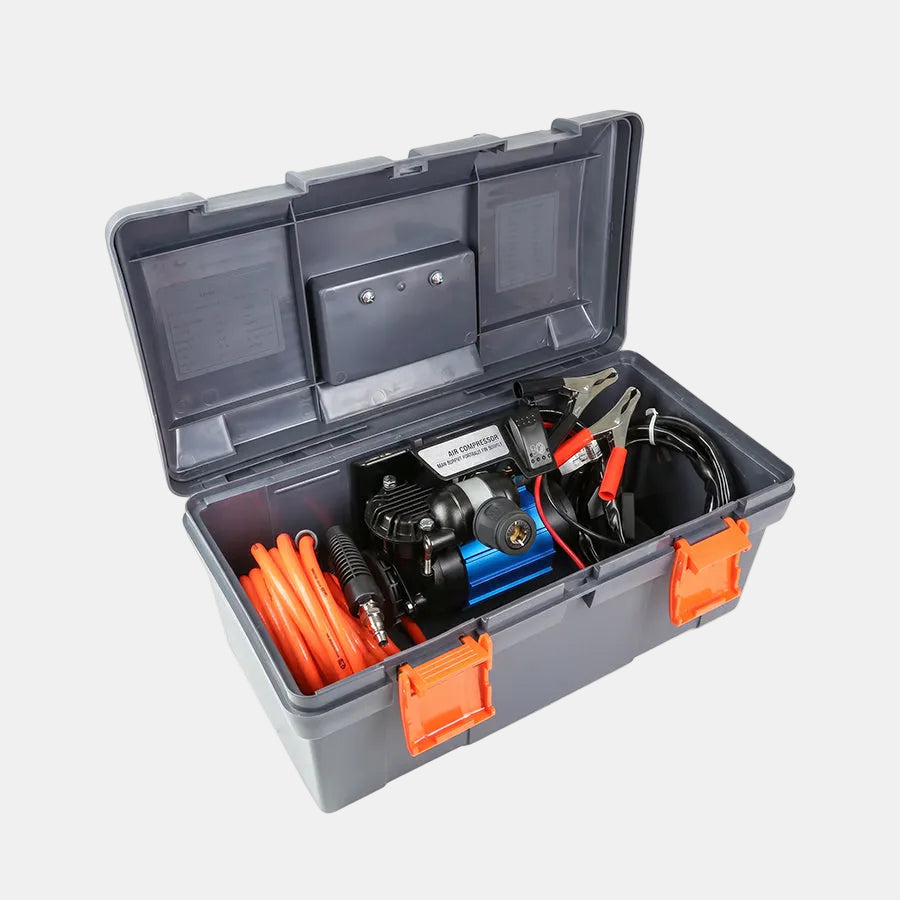 Deadtree Portable High Flow Compressor 12V with Storage Case