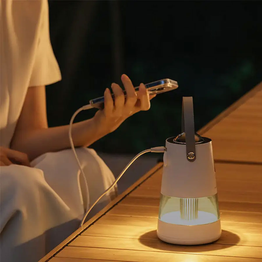 Aura Mosquito Shield Night Light and Power Bank