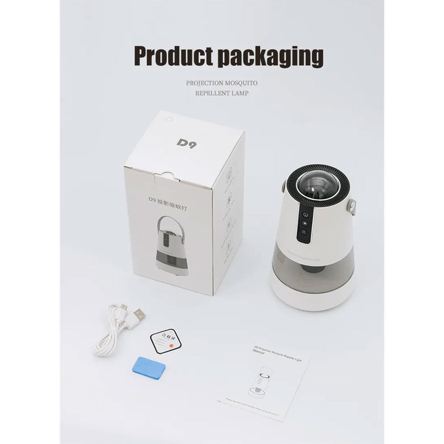 Aura Mosquito Shield Night Light and Power Bank