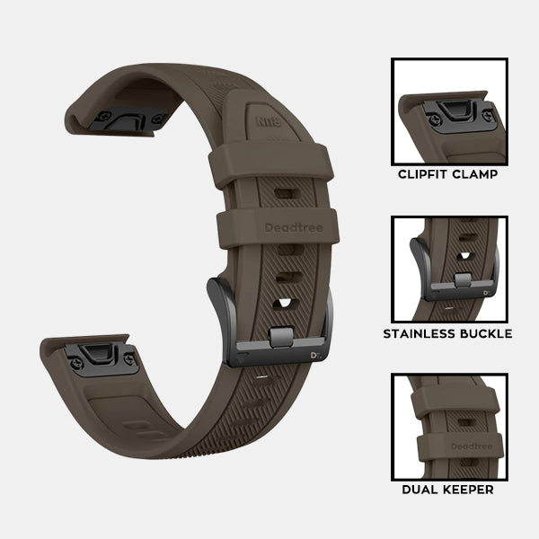 Deadtree Dual Track 26mm Watch Strap for Garmin