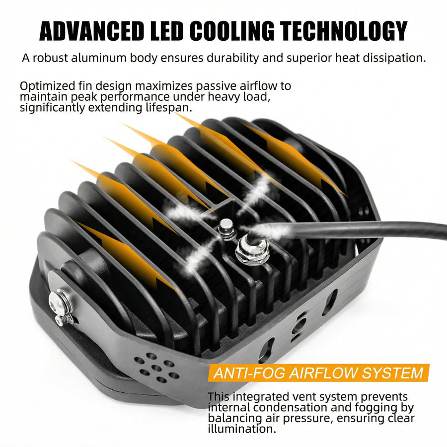 Deadtree 4x4 LED Spotlight Set (D947)