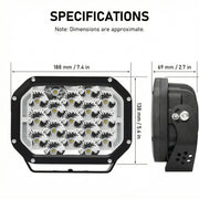 Deadtree 4x4 LED Spotlight Set (D947)