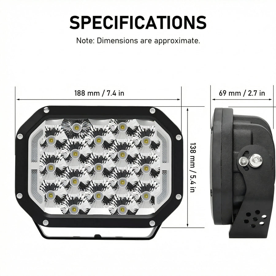 Deadtree 4x4 LED Spotlight Set (D947)