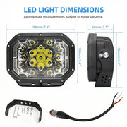 Deadtree 4x4 LED Spotlight Set (D947)