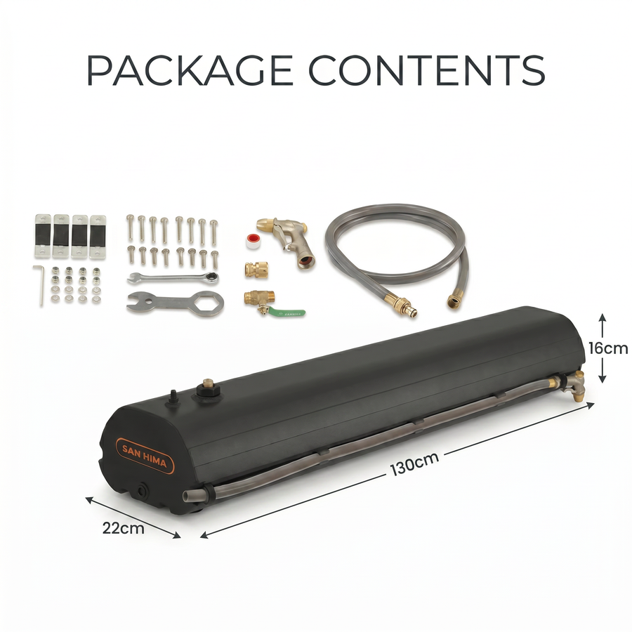San Hima Pressurized Mountable Water Tank (30L)