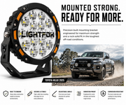 Lightfox 7" LED Driving Spot Light (DL-LED3-LF-UFA*2)