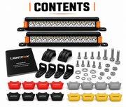 Lightfox 2x8'' Single Row LED Light Bar (LF-LB-8SR)