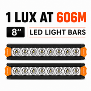 Lightfox 2x8'' Single Row LED Light Bar (LF-LB-8SR)