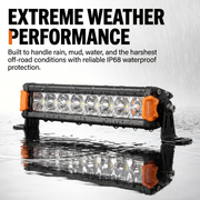 Lightfox 2x8'' Single Row LED Light Bar (LF-LB-8SR)