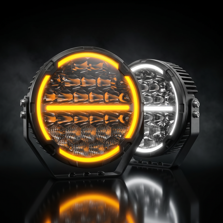Deadtree 7" LED 4x4 Spotlights (D-065)