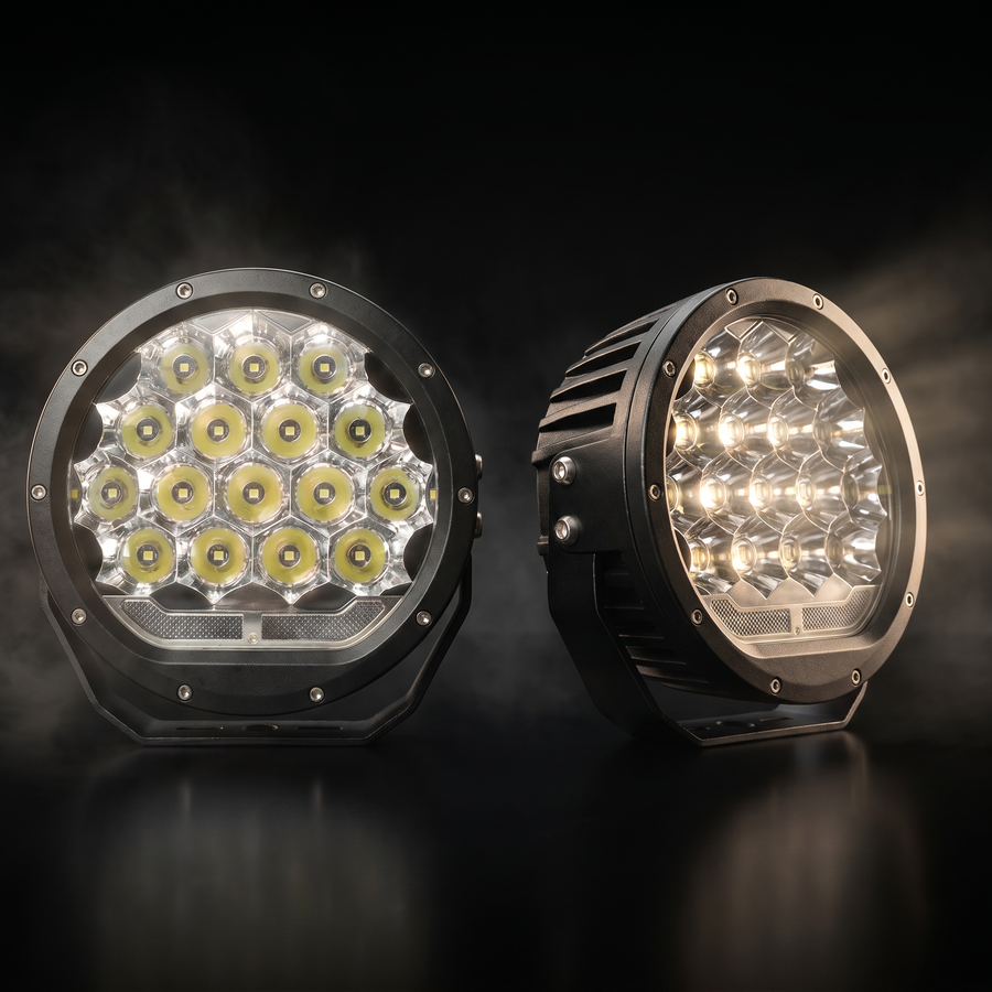 Deadtree 4x4 Spotlight Set 7 Inch with DRL (D-001)