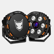 Lightfox 7" LASER LED Driving Spot Light (LF-DL-7LAS*2)